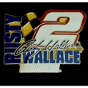 RUSTY WALLACE #2 NASCAR RACING Lapel PIN 22bg1